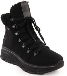 Buty trekkingowe damskie Rieker Wodoodporne trapery damskie ocieplane czarne 48034-00 41. Czarne śniegowce i trapery damskie Rieker. Za 324.42 zł.