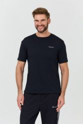 ARMANI EXCHANGE Granatowy męski t-shirt, Rozmiar S. Niebieskie t-shirty męskie Armani Exchange, l, bez wzorów, bez kołnierzyka. W wyprzedaży za 136.99 zł.