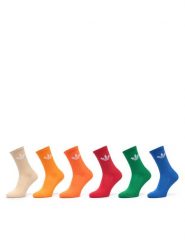 Adidas Skarpety długie Trefoil Crew Socks Cushion IX5275 Kolorowy. Skarpety damskie Adidas, bez wzorów, z bawełny. Za 99.99 zł.