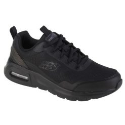 Buty sportowe Sneakersy męskie, Skechers Skech-Air Court. Czarne buty sportowe męskie Skechers, bez zapięcia, trekkingowe. Za 309.99 zł.