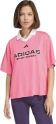 Adidas Koszulka damska adidas Tiro Q4 różowa JN2747 L. Czerwone t-shirty damskie Adidas, l, bez wzorów, bez kołnierzyka. Za 192.99 zł.