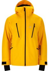 Kurtka narciarska SOS La Thule 2L. Żółte kurtki męskie SOS, na zimę, l, bez wzorów, z materiału, eleganckie, bez kaptura. Za 1,669.50 zł.