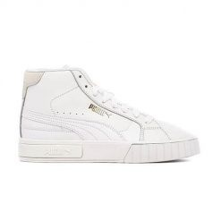 Buty do chodzenia damskie Puma Cali Star Mid Wns. Białe obuwie sportowe damskie Puma, bez wzorów, z materiału, trekkingowe. Za 286.90 zł.