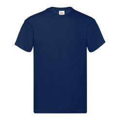 Oryginalna Koszulka Męska. Niebieskie koszulki sportowe męskie Fruit of the Loom, m, bez wzorów, bez kołnierzyka, bez ramiączek, trekkingowe. Za 27.99 zł.