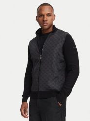 KARL LAGERFELD Bluza 655014 561303 Czarny Regular Fit. Czarne bluzy męskie KARL LAGERFELD, l, bez wzorów, z wiskozy, bez kaptura. Za 1,429.00 zł.