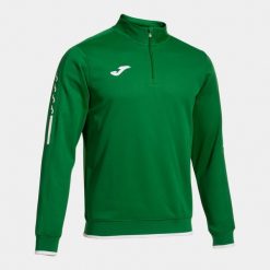 Bluza Joma Olimpiada. Zielone bluzy męskie Joma, l, bez wzorów, z dresówki, bez kaptura, na fitness i siłownię. Za 249.50 zł.