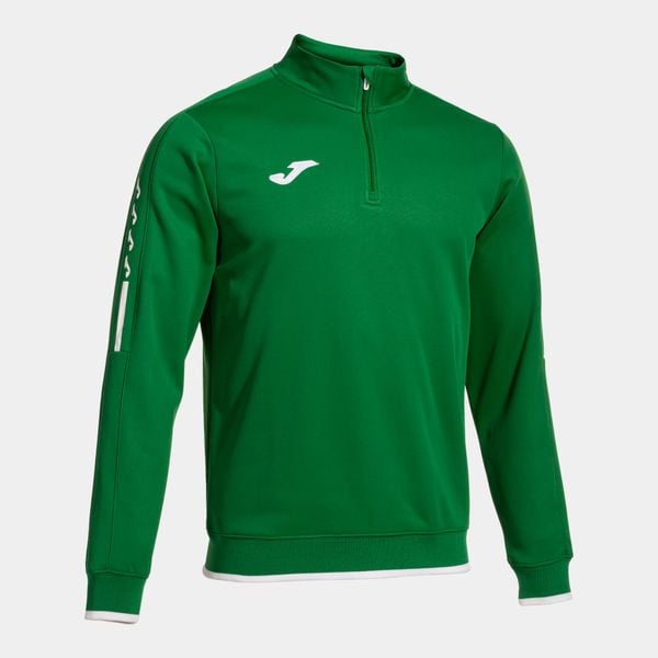 Bluza Joma Olimpiada. Zielone bluzy męskie Joma, l, bez wzorów, z dresówki, bez kaptura, na fitness i siłownię. Za 249.50 zł.