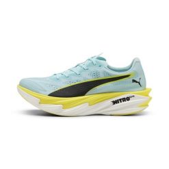Damskie buty do biegania Puma Deviate Nitro Elite 4. Białe obuwie sportowe damskie Puma, bez wzorów, do biegania. Za 1,087.85 zł.