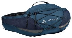 Nerka rowerowa Vaude Uphill Hip Pack 2 - baltic sea. Niebieskie saszetki męskie Vaude, z materiału, wizytowe, małe. Za 230.99 zł.