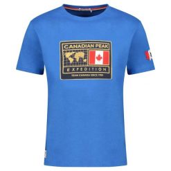 Koszulka Canadian Peak JOFOTENEAK ROYAL BLUE RM MEN 254 (RBMSZ1258H/CP-BLEU. Niebieskie koszulki sportowe męskie Canadian Peak, bez wzorów, bez kołnierzyka, bez ramiączek. Za 99.00 zł.