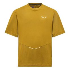 T-shirt Salewa Pedroc Dry'Ton Hybrid. Zielone t-shirty męskie Salewa, l, bez wzorów, bez kołnierzyka. Za 291.00 zł.