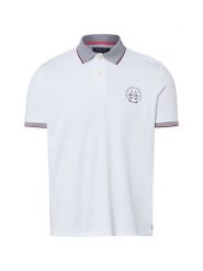 Andrew James Męska koszulka polo Mężczyźni biały, L. Białe koszulki polo męskie Andrew James, l, bez wzorów, bez kołnierzyka, bez ramiączek. Za 179.95 zł.