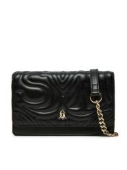 Steve Madden Torebka Blastly SM13001562 Czarny. Czarne torebki do ręki damskie Steve Madden, bez wzorów, ze skóry, wizytowe, bez dodatków. Za 359.99 zł.