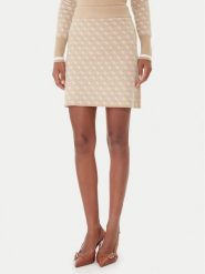 Guess Spódnica ołówkowa W5BD81 Z3JD2 Beżowy Slim Fit. Brązowe spódnice damskie Guess, m, z aplikacjami, z syntetyku, ołówkowe. Za 209.99 zł.