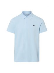 Lacoste koszulka polo Mężczyźni niebieski, 7. Niebieskie koszulki polo męskie Lacoste, l, bez wzorów, z bawełny, bez kołnierzyka, bez ramiączek. Za 449.95 zł.