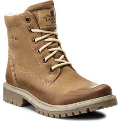 Trapery LASOCKI - WI20-ASPEN-02 Camel 1. Brązowe śniegowce i trapery damskie Lasocki, z nubiku. Za 199.99 zł.