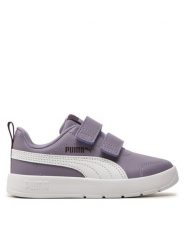 Puma Sneakersy Courtflex V3 397642 04 Fioletowy. Fioletowe buty sportowe dziewczęce Puma, bez wzorów, ze skóry, bez zapięcia. Za 89.99 zł.