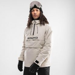 Kurtka snowboardowa męska W6 Eriz. Brązowe kurtki męskie SIROKO, l, bez wzorów, bez kaptura. Za 886.00 zł.