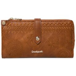 Desigual Damski Portfel Brązowy Mone Dark Amber Ester. Portfele damskie marki Desigual. Za 229.00 zł.