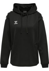 Bluza do piłki ręcznej damska Hummel Core XK z kapturem. Czerwone bluzy damskie Hummel, xl, bez wzorów, z polaru, z kapturem. Za 186.40 zł.