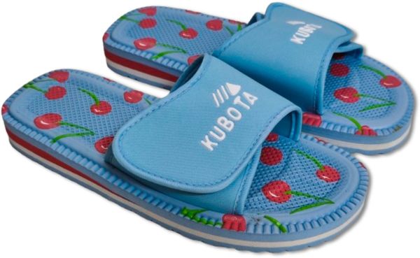 Piankowe klapki Kubota - Rzep Rozmiar 38 - Wiśnie. Klapki męskie Kubota. Za 49.99 zł.