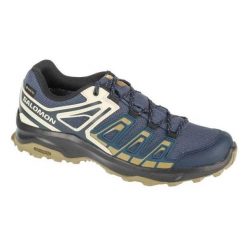 Męskie Skórzane Buty Turystyczne Extegra GTX. Niebieskie trekkingi męskie Salomon, trekkingowe, gore-tex. Za 572.99 zł.