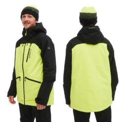 Kurtka zimowa na narty i snowboard męska O'neill Discorder 20K. Czarne kurtki męskie O'Neill, na zimę, m, bez wzorów, eleganckie, bez kaptura. Za 449.00 zł.