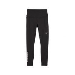 Damskie legginsy PUMA x HYROX CLOUDSPUN o pełnej długości PUMA Black. Czarne bielizna termoaktywna damska Puma, bez wzorów. W wyprzedaży za 231.25 zł.