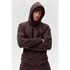Męska bluza dresowa Rough Radical Cotton Active Hoodie Men. Brązowe bluzy męskie ROUGH RADICAL, m, bez wzorów, z dresówki, bez kaptura. W wyprzedaży za 161.42 zł.