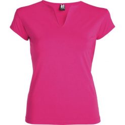 Koszulka Damska Belice. Czerwone koszulki sportowe damskie ROLY, xl, bez wzorów, bez kołnierzyka, bez ramiączek, trekkingowe. Za 52.99 zł.