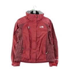 Second life - Parka damska The North Face HyVent czerwony - Stan bardzo dobry. Czerwone parki damskie The North Face, xs, bez wzorów, klasyczne, bez kaptura. Za 212.96 zł.