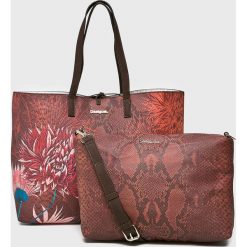 Desigual - Torebka dwustronna. Torby na ramię damskie marki Desigual. W wyprzedaży za 219.90 zł.