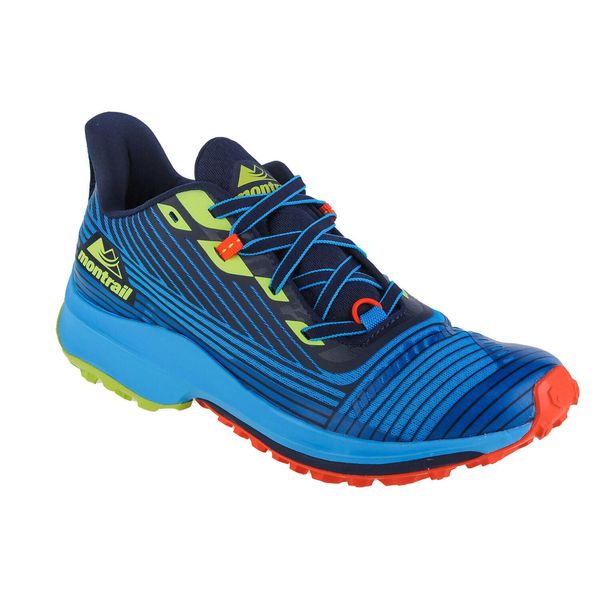 Buty do biegania męskie, Columbia Montrail Trinity AG. Niebieskie buty sportowe męskie Columbia, z gumy, bez zapięcia, do biegania. Za 399.99 zł.