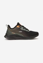 Ciemnobeżowe Buty Sportowe ze Sznurowaniem i Siateczkową Cholewką Blentia. Brązowe buty sportowe męskie Born2be, przed kostkę, bez zapięcia. Za 129.99 zł.