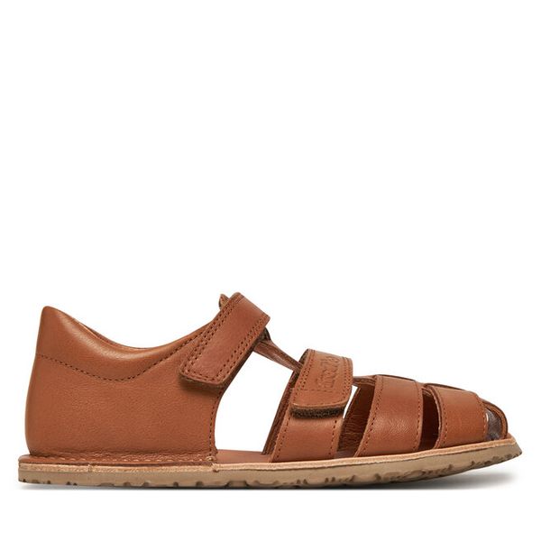 Sandały Froddo. Brązowe sandały chłopięce Froddo, bez zapięcia. Za 359.99 zł.