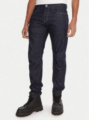 G-Star Raw Jeansy Contor 3D D27222-D316 Granatowy Slim Fit. Niebieskie jeansy męskie G-Star Raw, m, bez wzorów, z bawełny, retro. Za 699.99 zł.