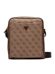 Guess Saszetka Milano HMMILO P4260 Beżowy. Brązowe saszetki męskie Guess, ze skóry. Za 249.99 zł.