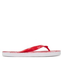 Japonki Liu Jo. Czerwone klapki damskie Liu Jo, bez wzorów, bez obcasa. Za 159.99 zł.