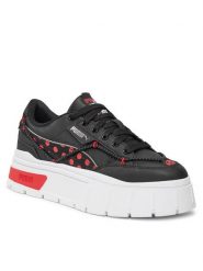 Puma Sneakersy Mayze Stack Miraculous Jr 393906 01 Czarny. Czarne buty sportowe dziewczęce Puma, bez wzorów, ze skóry, bez zapięcia. Za 449.99 zł.