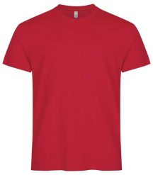 Clique Premium Long-T Długi T-shirt z bawełny – Red. Czerwone t-shirty męskie CLIQUE, l, bez wzorów, z bawełny, bez kołnierzyka. Za 106.59 zł.