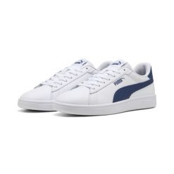 Sneakersy Smash 3.0 L PUMA. Białe obuwie sportowe damskie Puma, bez wzorów, tenisowe. Za 269.00 zł.