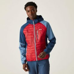 Kurtka hybrydowa męska Andreson Pro. Czerwone kurtki sportowe męskie Regatta, l, bez wzorów, z materiału, trekkingowe. W wyprzedaży za 280.15 zł.