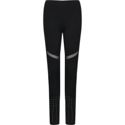 Legging z wkładkami dla kobiet Tombo. Czarne legginsy damskie TOMBO, m, bez wzorów, z materiału. Za 189.10 zł.