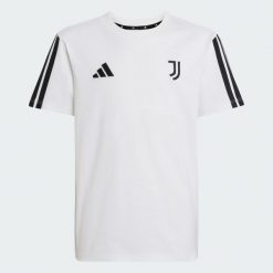 Koszulka Juventus Turin DNA. Białe koszulki sportowe męskie Adidas, l, bez wzorów, z bawełny, bez kołnierzyka, bez ramiączek, do piłki nożnej. Za 139.00 zł.