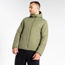 Kurtka turystyczna męska Mountain Series Air lekka. Brązowe kurtki męskie Dare 2b, m, bez wzorów, z materiału, sportowe, bez kaptura. W wyprzedaży za 379.99 zł.