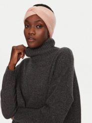 Calvin Klein Zestaw czapka i opaska K60K612622 Różowy. Czerwone czapki i kapelusze damskie Calvin Klein, bez wzorów, z materiału. Za 409.99 zł.