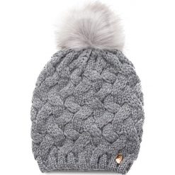 Czapka GUESS - AW7877 WOL01 GRY. Szare czapki i kapelusze damskie Guess, z materiału. W wyprzedaży za 149.00 zł.