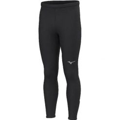 Legginsy Mizuno MZNRB. Czarne legginsy sportowe męskie Mizuno, xl, bez wzorów, z materiału, do biegania. Za 237.30 zł.