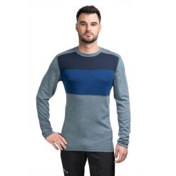 Koszulka Classic Thermal Merino Base Layer. Szare koszulki sportowe męskie Smartwool, m, bez wzorów, z wełny, bez kołnierzyka, bez ramiączek, trekkingowe. Za 369.99 zł.