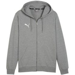 Bluza sportowa męska Puma B23623. Szare bluzy męskie Puma, m, bez wzorów, z kapturem, na fitness i siłownię. Za 189.00 zł.